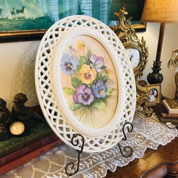 Vintage cottage core floral picture - Picture 4 of 17